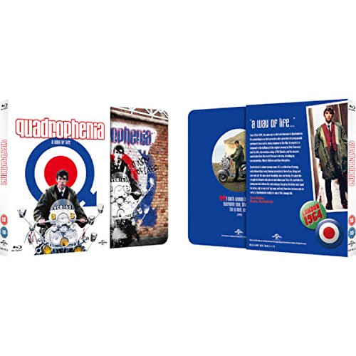 Quadrophenia Steelbook Slipcase Edition / Region Free Blu Ray / U.K. Exclusive