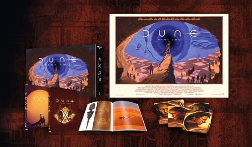 Dune: Part Ii Double Steelbook Collector’S Edition [4K Ultra Hd] [2024] [Blu-Ray] [Region Free]