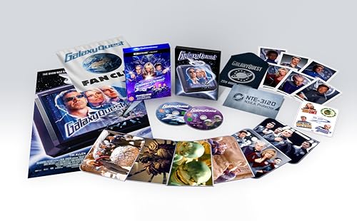 Galaxy Quest Steelbook 25Th Anniversary 4K Uhd Collector'S Edition (Includes Steelbook) [Blu-Ray] [Region A & B & C]