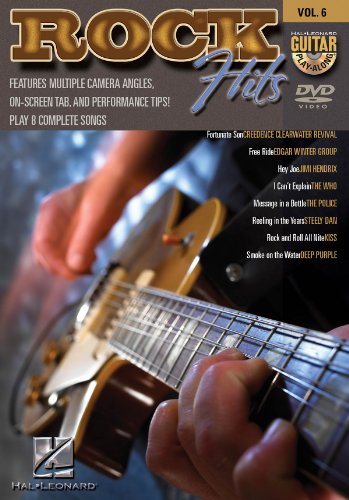 Rock Hits: Guitar Play-Along Dvd Volume 6