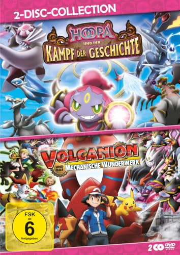 Pokémon: Hoopa Und Der Kampf Der Geschichte / Volcanion Und Das Mechanische Wunderwerk - Doppelpack