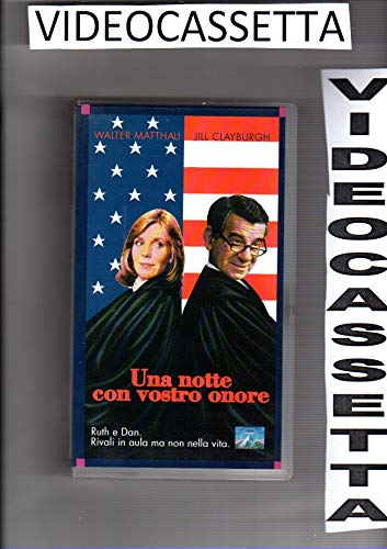 Una Notte Con Vostro Onore - Walter Matthau / Jill Clayburgh - Vhs