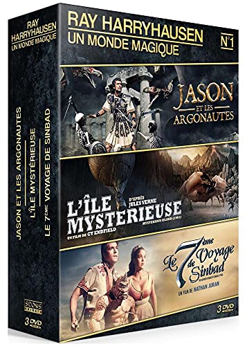 Ray Harryhausen, Un Monde Magique-Coffret N° 1 : Jason Et Les Argonautes + L'Île Mystérieuse + Le 7Ème Voyage De Sinbad
