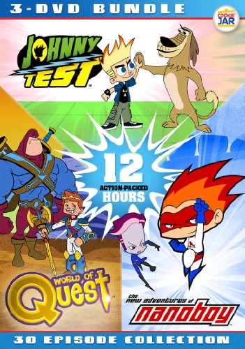 Animated Action Bundle: Johnny Test & Nanoboy