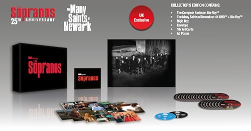 The Sopranos Collector’S Edition: The Complete Series + The Many Saints Of Newark [Uk Exclusive] [Blu-Ray] [2024]