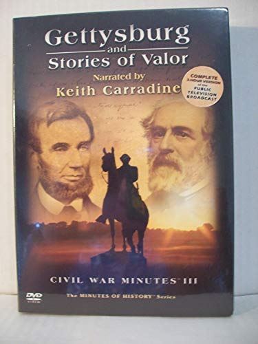 Gettysburg And Stories Of Valor - Civil War Minutes® Iii 2 Dvd Box Set
