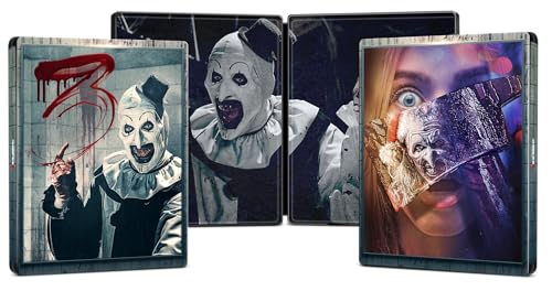 Terrifier 3, Steelbook 4K Uhd E Blu-Ray
