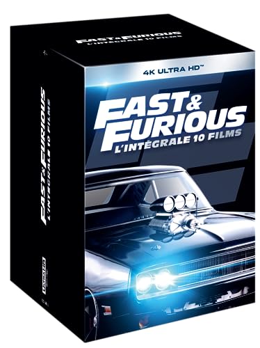 Fast & Furious 1 A 10 - Coffret Uhd 4K
