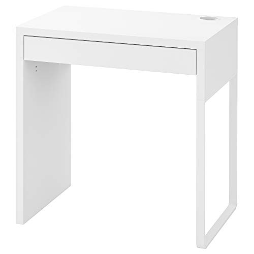 Ikea Micke, Scrivania, Moderno, Dimensioni: 73 X 50 Cm, Colore: Bianco