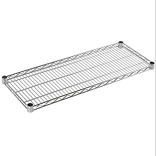 Archimede Sistema Componibile, Ripiano, Grigio (Cromato), 61 X 36 Cm