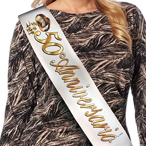 Dor Fascia Anniversario 50 Anni, 1 Pezzo.