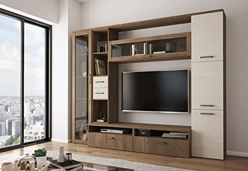 Calitan Furniture Factory Sp Z O.O. Soggiorno Mod. Hercules Noce Eastwood E Spatolato