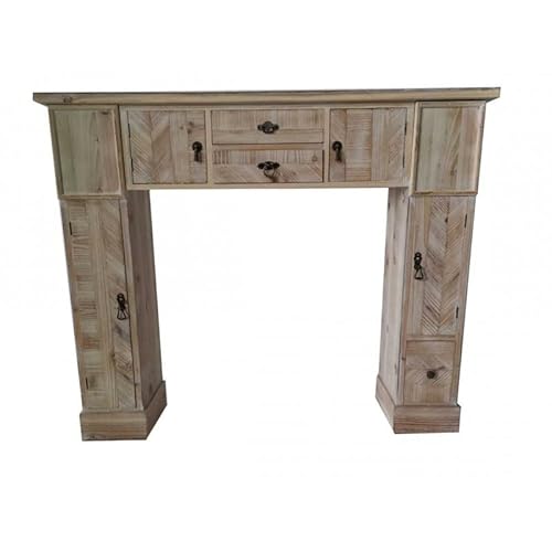 Argonauta Cornice Camino Fzs 120X23X100Cm 788284, Legno, Come Da Foto