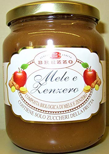 Brezzo Composta Di Frutta Bio Mele E Zenzero 390G