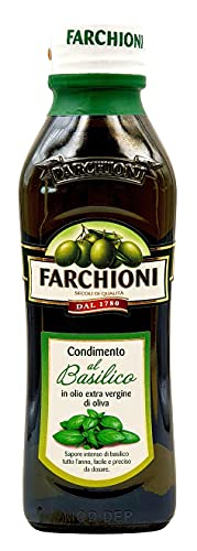 Farchioni Condimento Al Basilico In Olio Extra Vergine Di Oliva 250 Ml