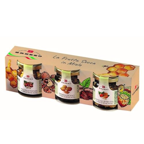 Brezzo Tris Di Frutta Secca In Miele Gr. 330 - La Frutta Golosa