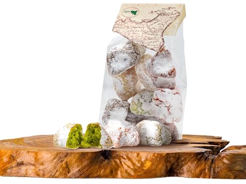 Paste Di Mandorla Siciliane Artigianali, Sacchetto Sicilia Regalo, Confezionate In Monoporzione Gusti Assortiti, Dolci Siciliani Alle Mandorle, Senza