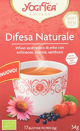 Yogi Tea Difesa Naturale Infuso Di Erbe - 17 Bustine Filtro [34 Gr]