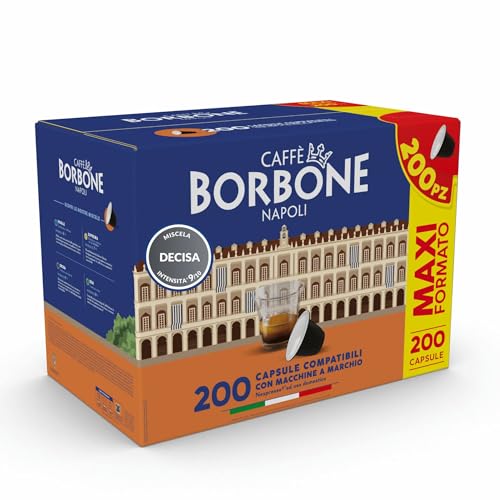 Caffe Borbone 200 Capsule Caffe Compatibile Con Nespresso Miscela Decisa
