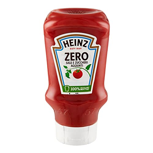 Heinz Ketchup Zero Senza Zuccheri, 400Ml