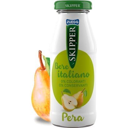 Succo Skipper Alla Pera Ml. 200 X 12 Bottiglie In Vetro