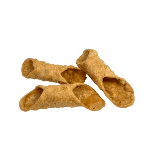 3 Scorze Di Cannolo Siciliano Senza Glutine Tesori Di Sicilia Prodotto Tipico Confezionati Singolarmente