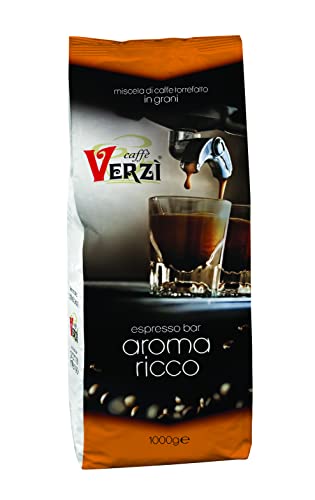 Caffè Verzì | Caffè In Grani In Confezione Da 1Kg | Aroma Ricco
