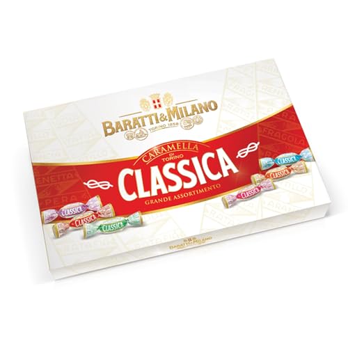 Baratti&Milano Caramelle Dure Assortite Scatola Regalo Da 400 Grammi.