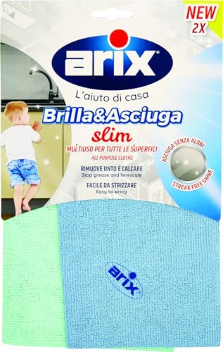 Arix Panni Brillasciuga 2 Pezzi, 2Pz