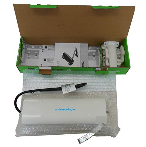 Smart 200N 230V Bianco Attuatore Elettrico A Catena Per L'Apertura E Chiusura Di Finestre A Sporgere, Shed, Lucernai, Vasistas, In Legno, Pvc E Allumi