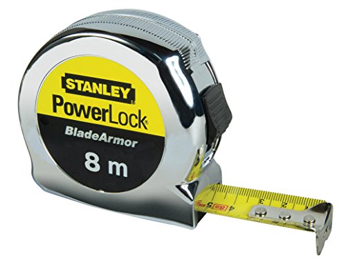 Stanley 0-33-527 Flessometro Powerlock 25 Mm, 8 M
