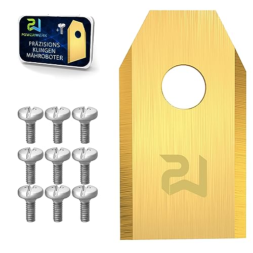 Rasenfreund Longlife - 30 Lame Per Lama In Titanio Compatibili Con Tutti I Robot Tosaerba Husqvarna Automower/Gardena, Per Modelli 105, 310, 315, 320,