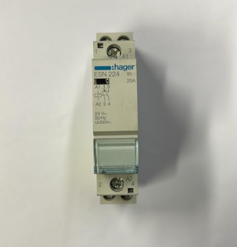 Hager - Contattore 2Na-Esn.224-25A 24V