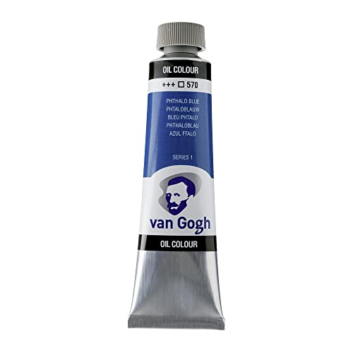 Van Gogh Pittura Olio Blu, Blue, One Size, 40 Unità