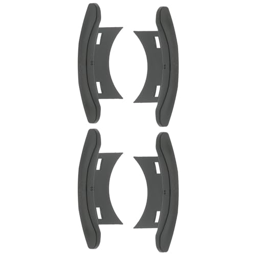 Cyclingcolors 4X Tappi Di Copertura Guida Lamelle Persiane Tapparelle Finestra Plastica Clip Ganci Copri, Nero Per 55 X 13Mm E 14Mm