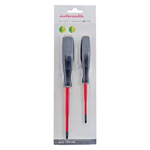 Intercable Set Giraviti Futur Ii Con Lama Combinata Pozidriv 1399006