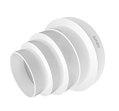 Raccordo Riduttore Universale Ø 80-150 Mm, Regolabile Per Tubo Nei Sistemi Di Ventilazione; Scarico Dell'Aria Condizionatore; Tubo Ecc. Basta Tagliare