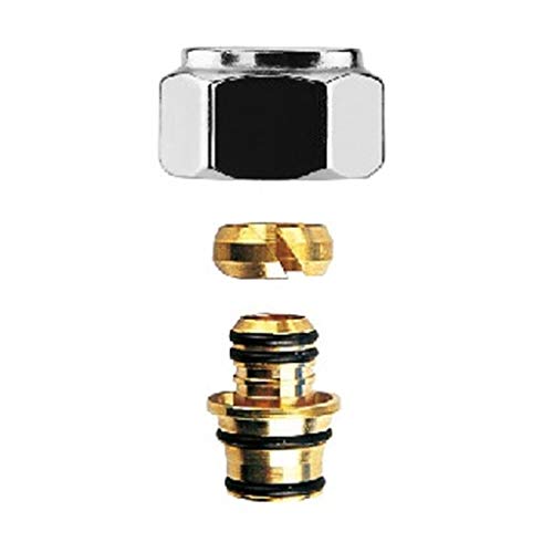 Raccordo A Compressione 14X2 Mm Per Tubo Multistrato Con Calotta Arteclima