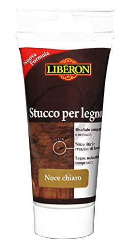 Liberon Stucco Per Legno All'Acqua Noce Chiaro 50 Gr