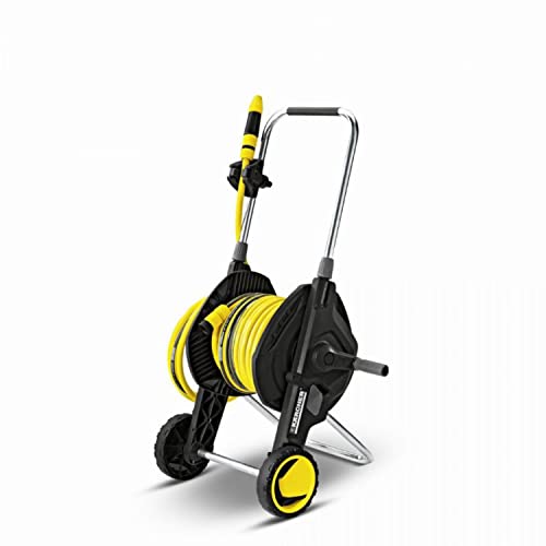 Kärcher Irrigazione - Carrello Avvolgitubo Ht 4.520. Dotato Di Tubo Primoflex Da 5/8" (20 Metri), Lancia E Raccordi