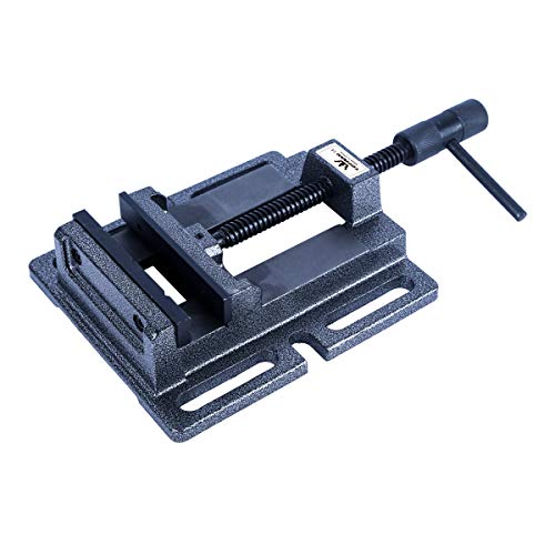 Topway Morsa Per Trapano Da Banco A Colonna 5" 125Mm Tipo Tedesco Di Precisione Professionale Morsa Per Trapano A Colonna Per Fresatrice 403255