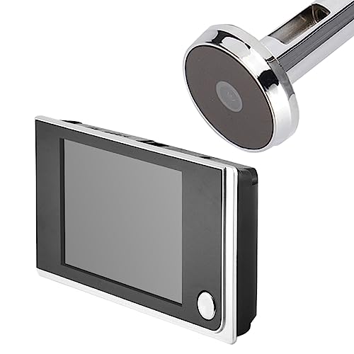 Spioncino Elettronico,Tangxi Spioncino Digitale Peephole Viewer,Schermo Lcd 3,5 Pollici+Videocamera Hd 720P+120° Angle View+24 Ore Monitoraggio,Spionc