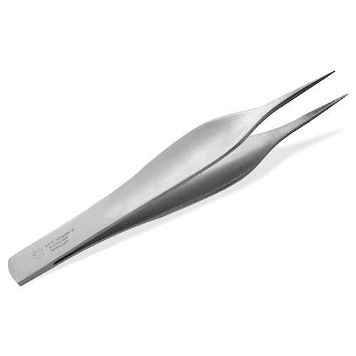 Otto Herder Manicure Pinzette A Punta Appuntita, 9,3 Cm, Pinzette A Punta Appuntita, Pinzette A Punta In Acciaio Inox