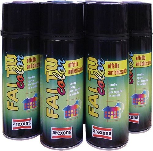Smalto Spray Antichizzante Col. Antracite Arexons Art. 2719 400 Ml Cf. 6 Pz