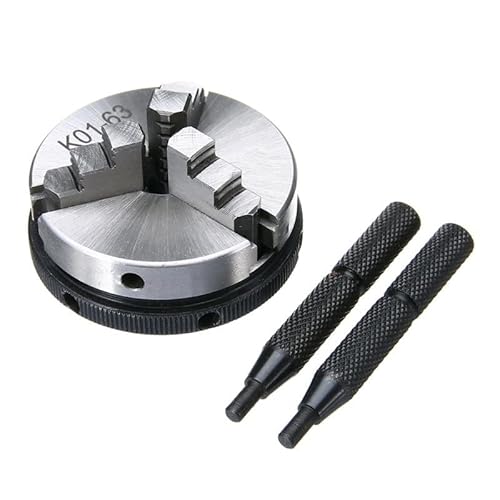 Mandrino Autocentrante Per Tornio Legno Griffe 3 - Ø 65Mm