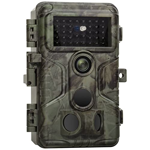 Gardepro A3S Fototrappola Infrarossi Invisibili 64Mp 1296P H.264 Vidéo, 0,1S Tempo Di Attivazione Fotocamera Da Caccia Visione Notturna Fino A 30M, No