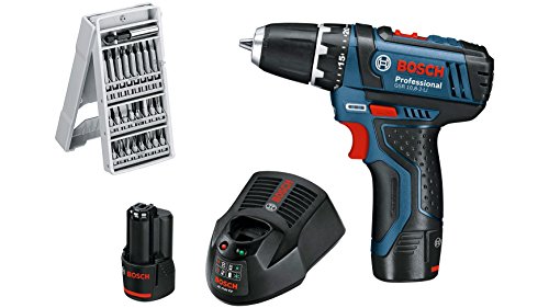 Bosch Gsr 10,8-2-Li Drill Senza Chiave Nero, Blu 950 G