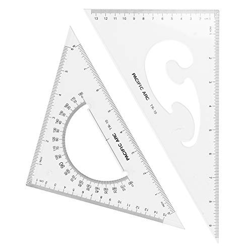 Triangle Set 25,4 Cm 30/60 E 45/90