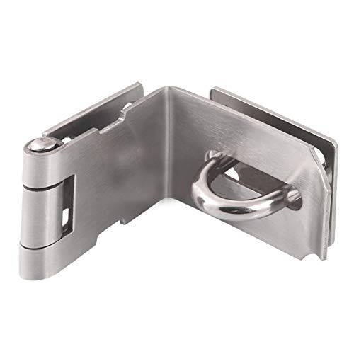 Lucchetto Ad Angolo Retto, Fermaglio E Graffa In Acciaio Inox A 90 Gradi, Graffetta Per Porta Resistente, Serratura Del Cancello, Chiavistello Del Cap