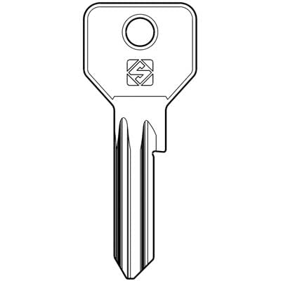 Cs119 Chiave Cil. Cisa 5 Spine Dx 2/3 [Silca ]